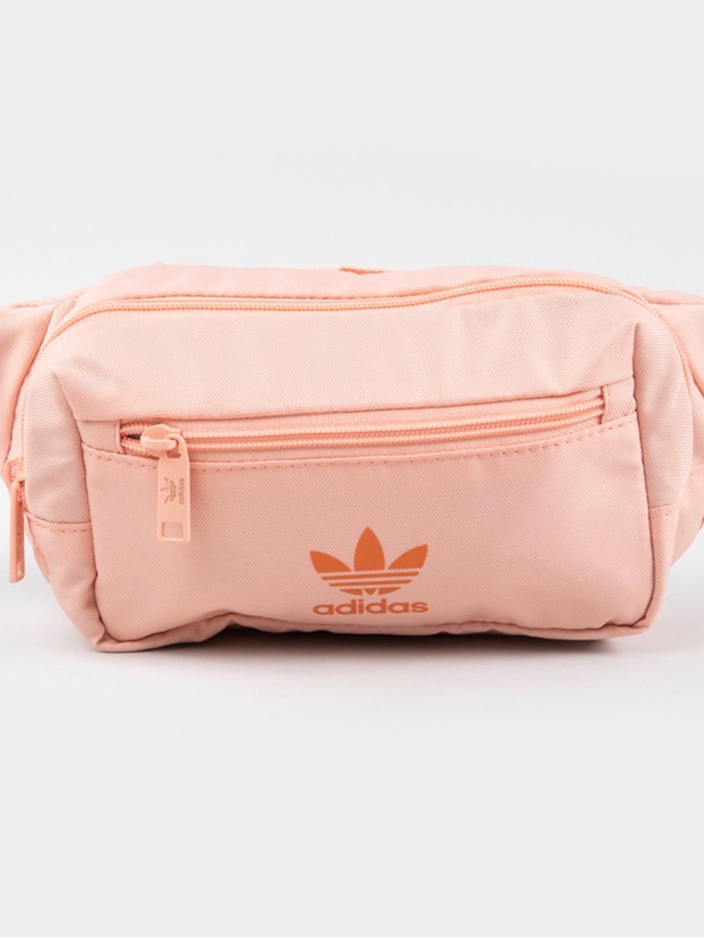 adidas Peach Pink Trefoil Crossbody Waist Bag